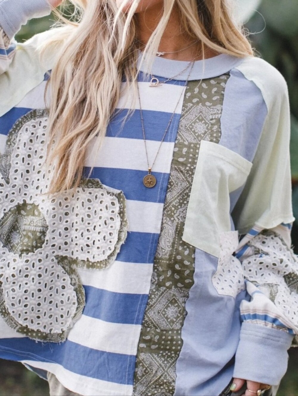 Oli & HALI patchwork Sweatshirt